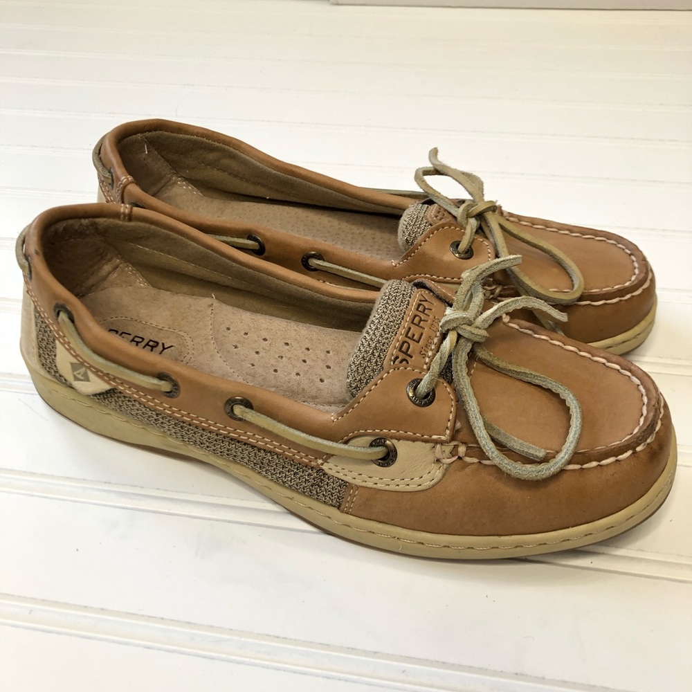 SPERRY Angelfish Leather Top Sider Boat Shoe Slip